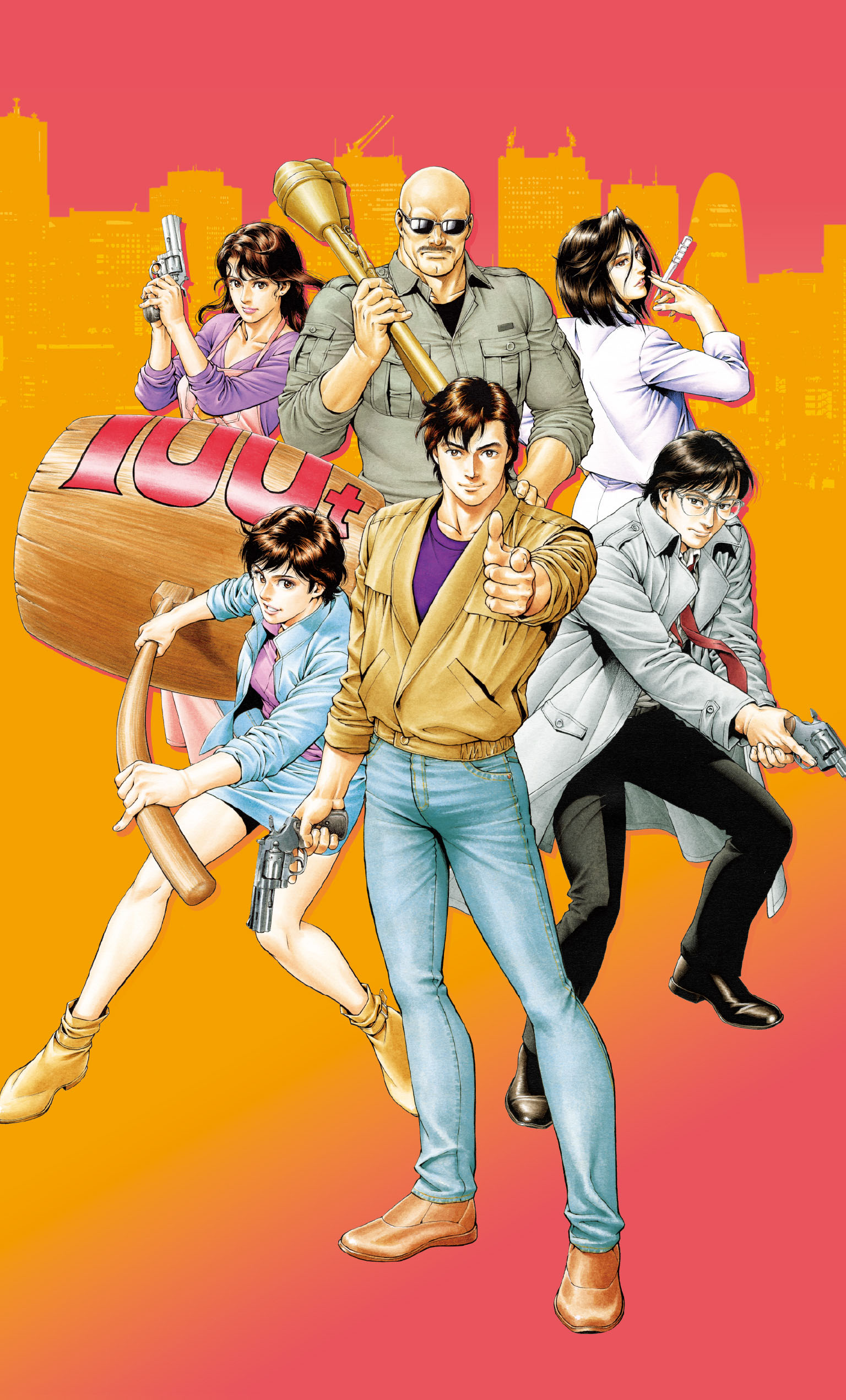 連載開始40周年特別コラボ企画：CITY HUNTER × ワタミ - シティ