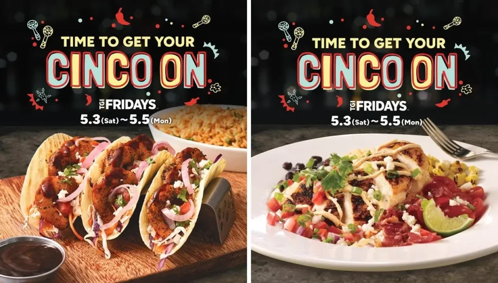 【TGI フライデーズ】VIVA FIESTA! 世界が躍る、フライデーズのCINCO DE MAYO開幕！