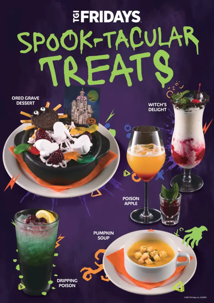 【TGIフライデーズ】 Frightfully Fun ! 魔法のカクテルとスイーツ・仮装で楽しむ 『ハロウィン セレブレーション』 開催!